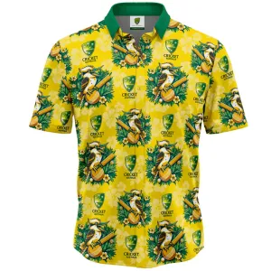 Cricket Australia Burra Hawaiian Shirt