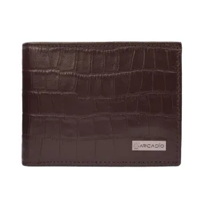 CROCK ‘N’ ROLL Leather Wallet ARW1003BR