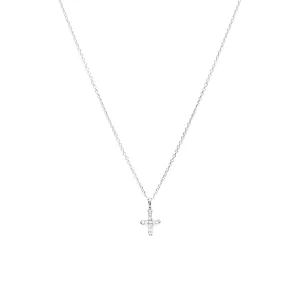 Cross Necklace | CZ