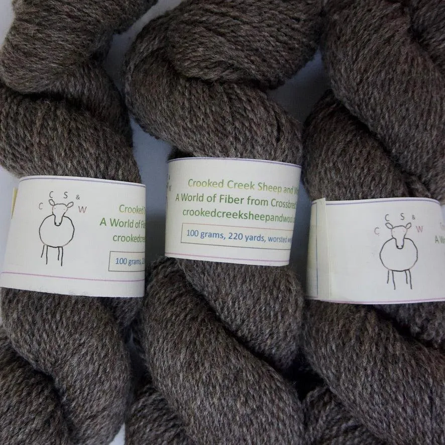 Crossbreed Mill Spun Yarn - Natural Color (NY)
