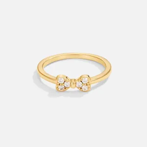Crystal Bow Ring