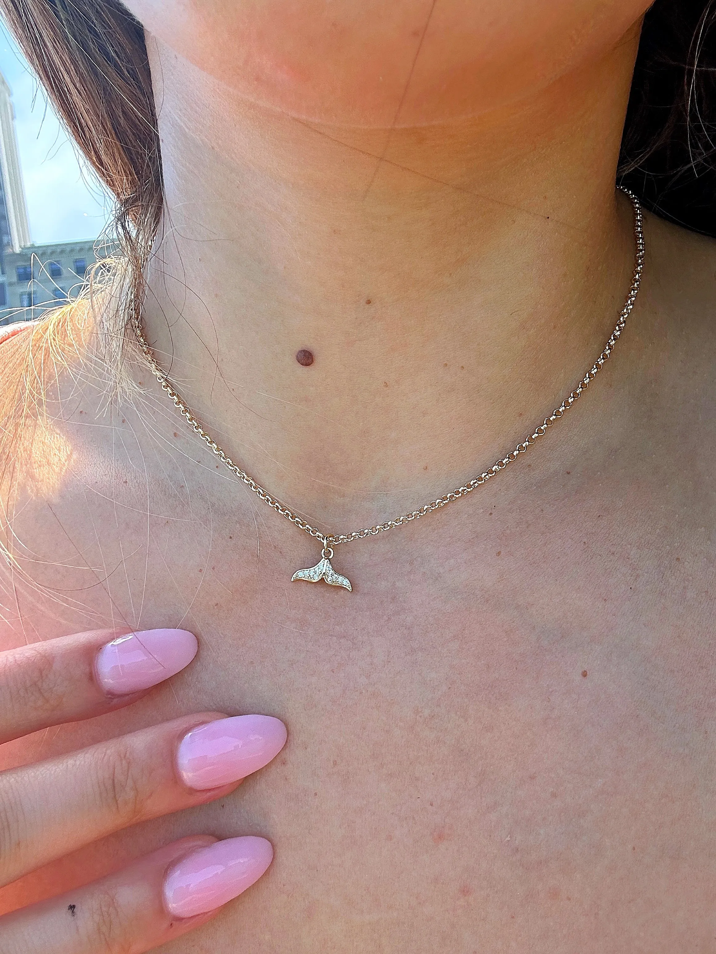 Crystal Mermaid 14K Gold-Filled Necklace