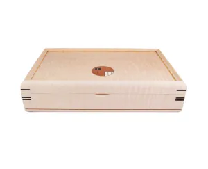 Curly Maple Large Valet Box