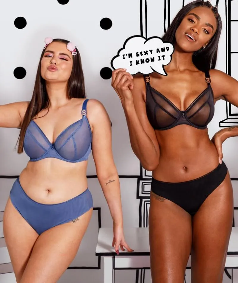 Curvy Kate Lifestyle Short - Slate Blue