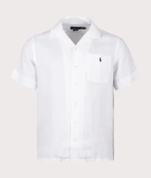 Custom Fit Short Sleeve Linen Shirt