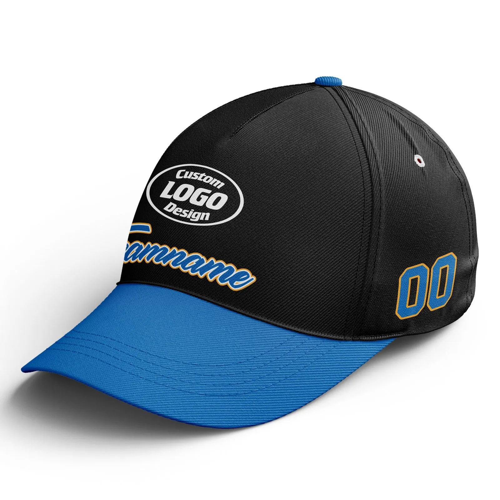 Custom Hat Sport Design Cap Stitched Adjustable Personalized YW061-D028016-5