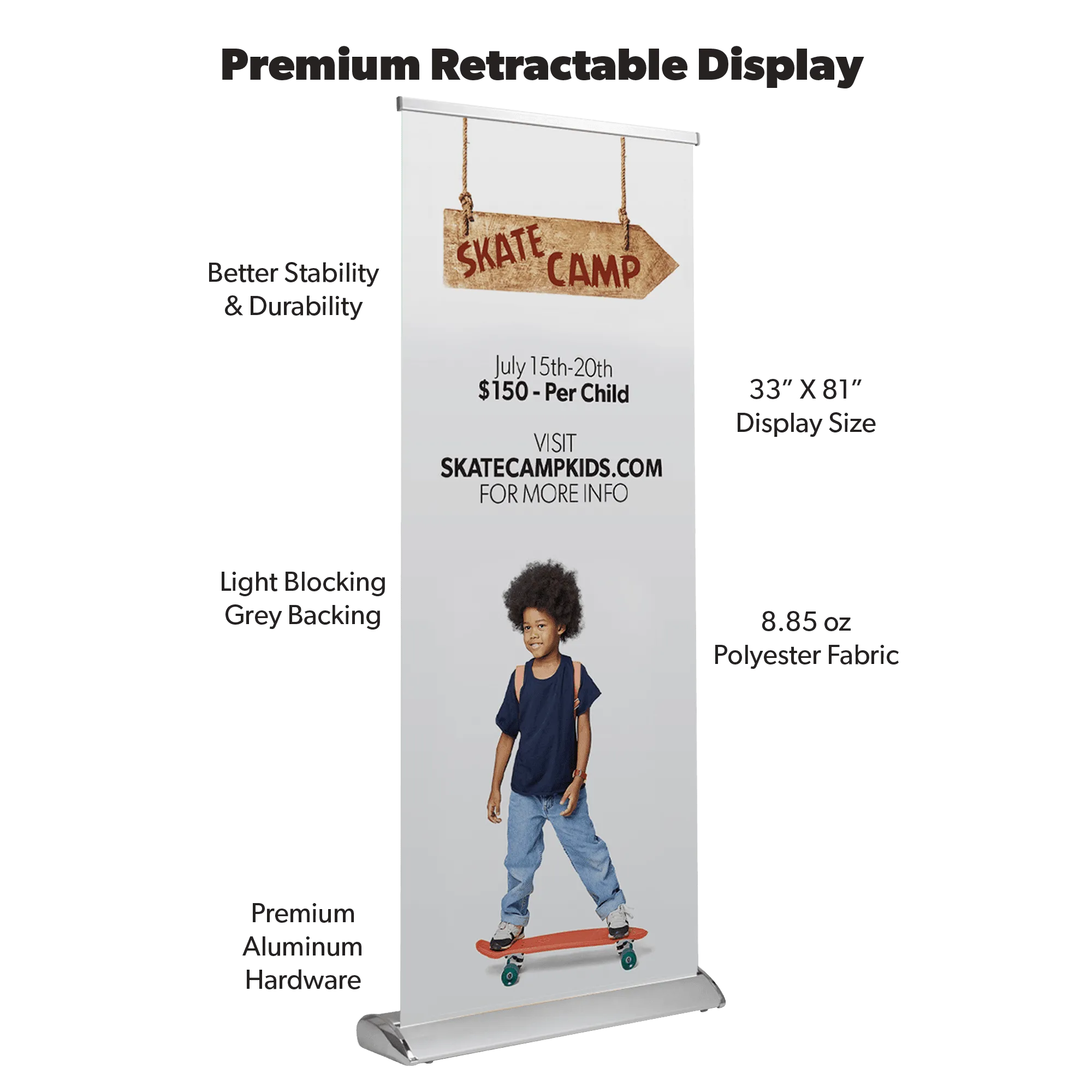 Custom Retractable Display Banner