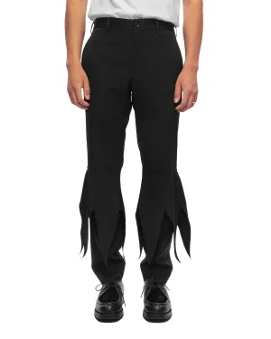 Cut Out Trouser Black