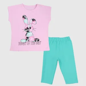 Cute Bunny Sleeveless Pajama