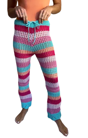 Cute in Crochet Beach Pants
