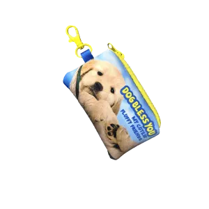 Cute Puppy Print Aesthetic Card Wallet Purse Bag