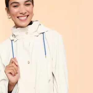 Dada Sport Tempo Ladies Rain Coat Airbag Compatible, Light Beige