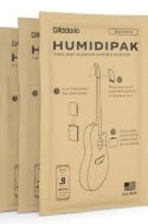 D'Addario Humidipak Replacement Packets, 3-Pack