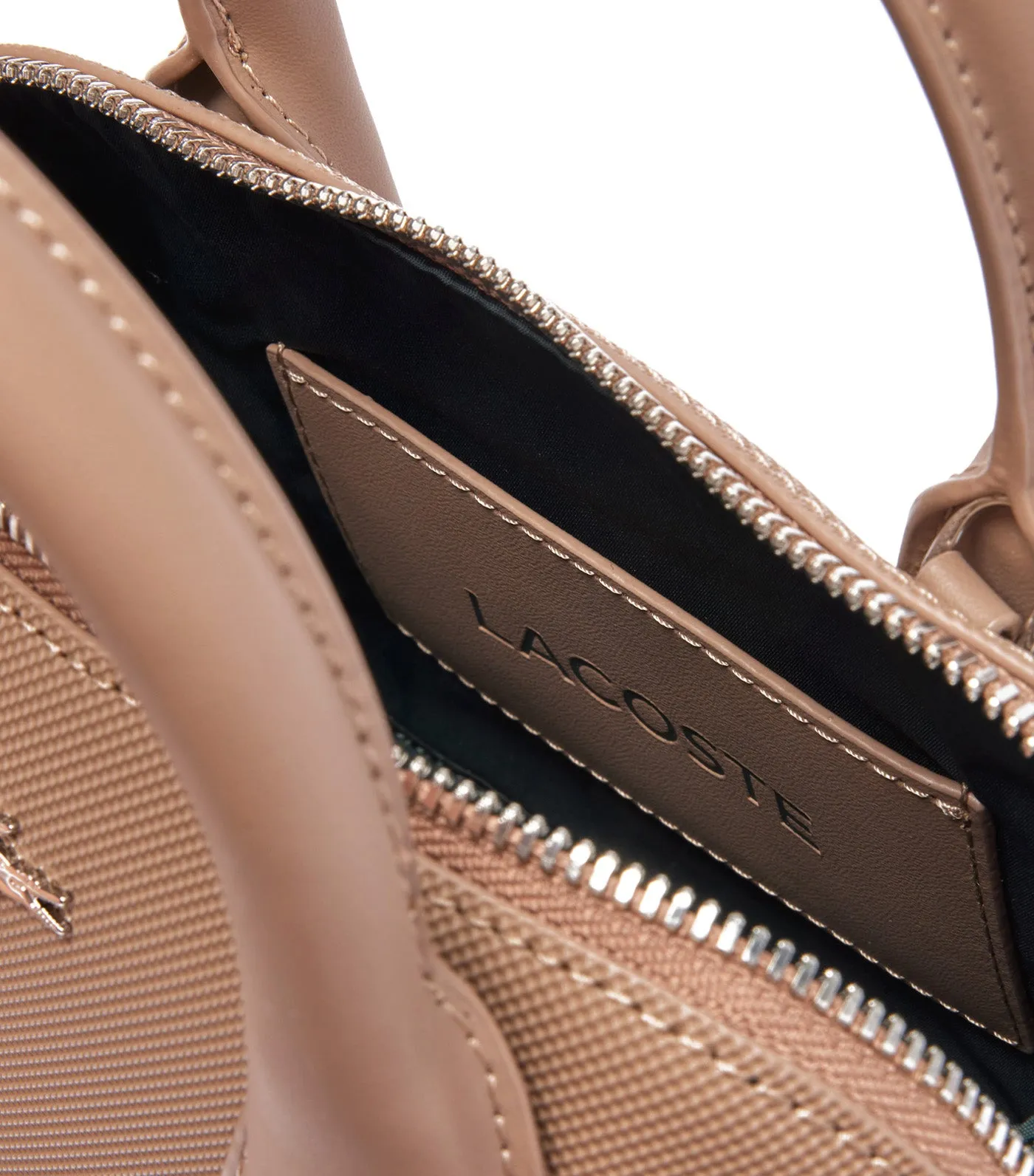 Mini Bugatti City Bag in Taupe - Compact Daily Handbag