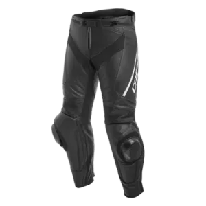 Dainese Delta 3 Perforated Leather Pants Black/White
