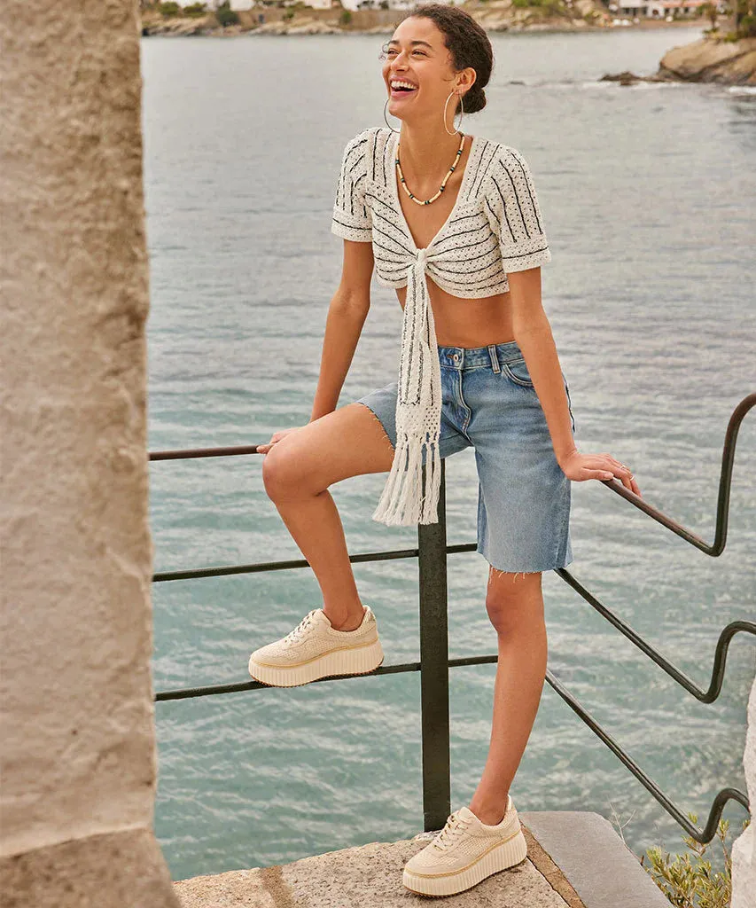 Dandi Sneaker Sandstone Knit