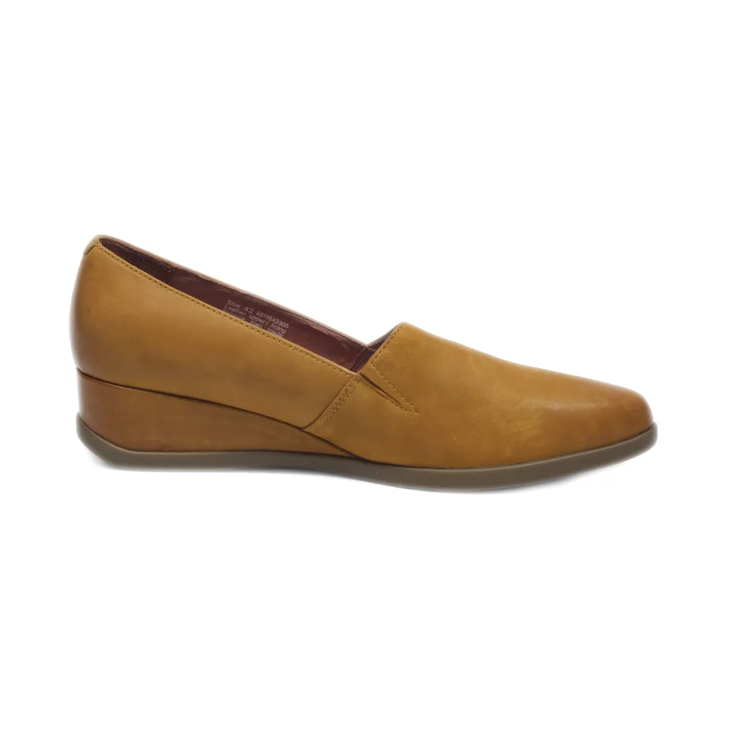 Dansko Wedge Shoes Leather Brown Colour For Women