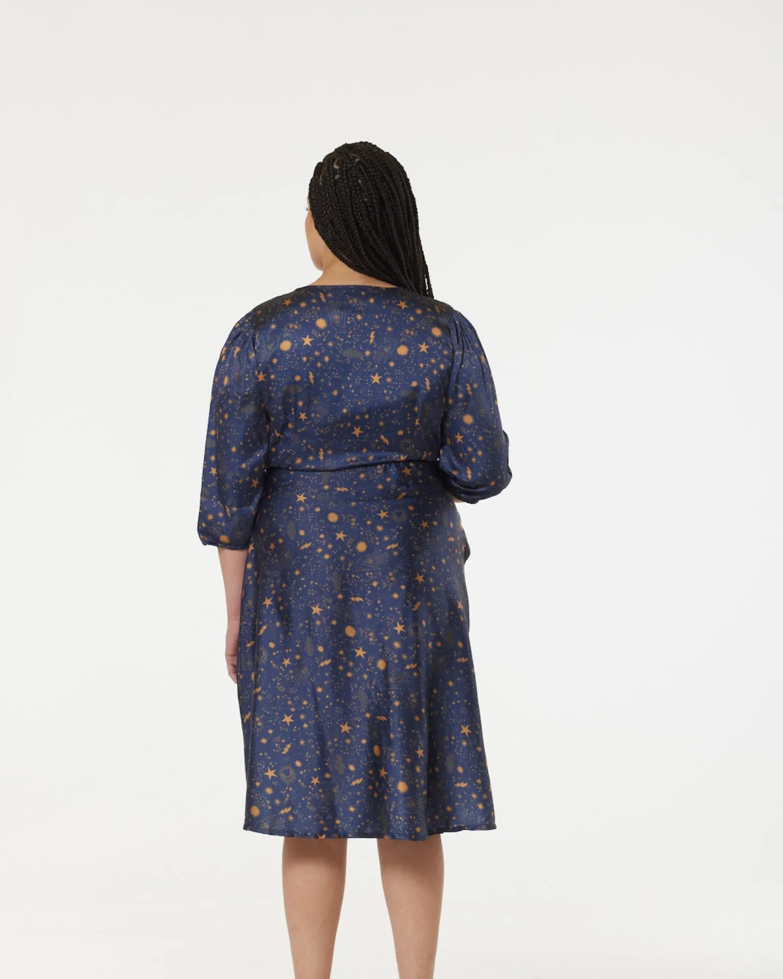 Daphene Dress | Navy