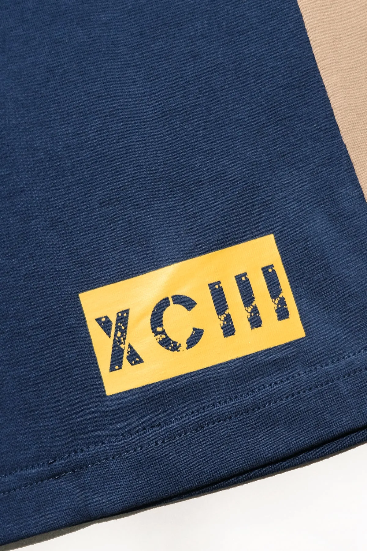 Dark Blue Block T-Shirt - P21 - MT0088R