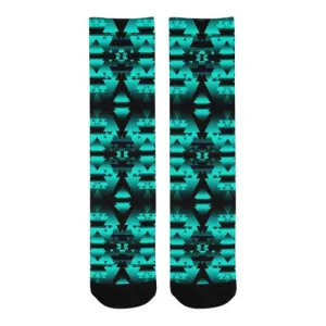 Dark-Deep Lake-Winter-Camp Trouser Socks