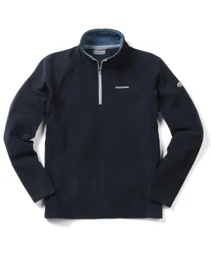 Dark Navy - Selby half-zip microfleece