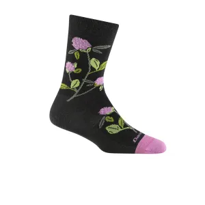 Darn Tough Blossom Lightweight Crew Sock (Women) - Charcoal