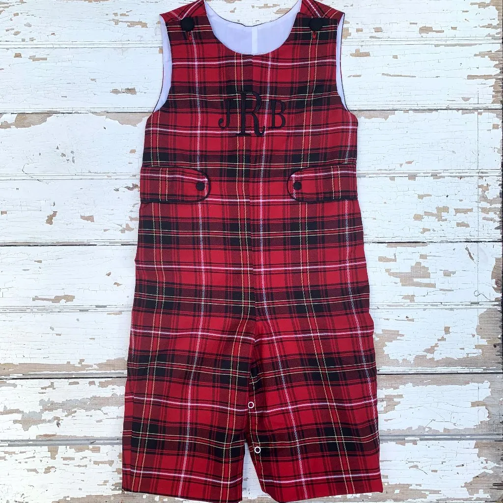 Deck the Halls Plaid Longall