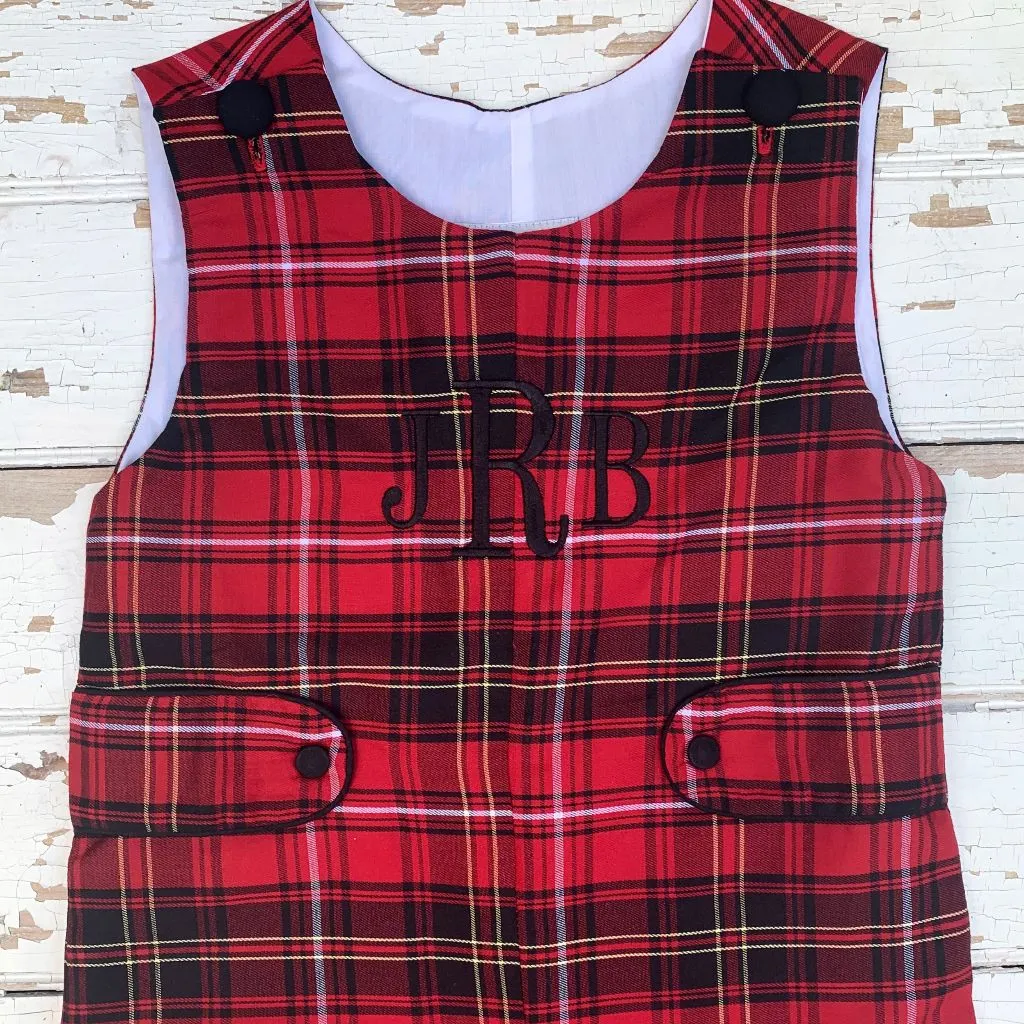 Deck the Halls Plaid Longall