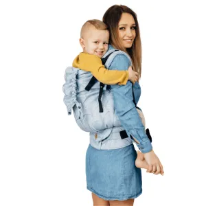 Deco Platinum Blue LennyPreschool Carrier by LennyLamb