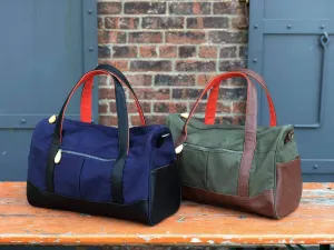 Dekalb Duffle Bag: Sustainable Canvas Gym & Travel Companion (Spacious, Pockets, Organic Cotton)