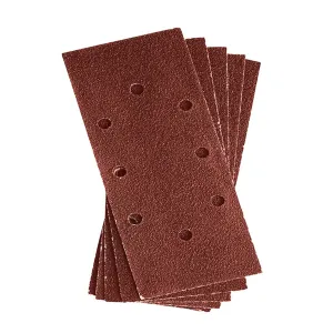 DEKTON 5PC Hook and Loop Sanding Sheets 93mm x 185mm - Coarse 60 Grit