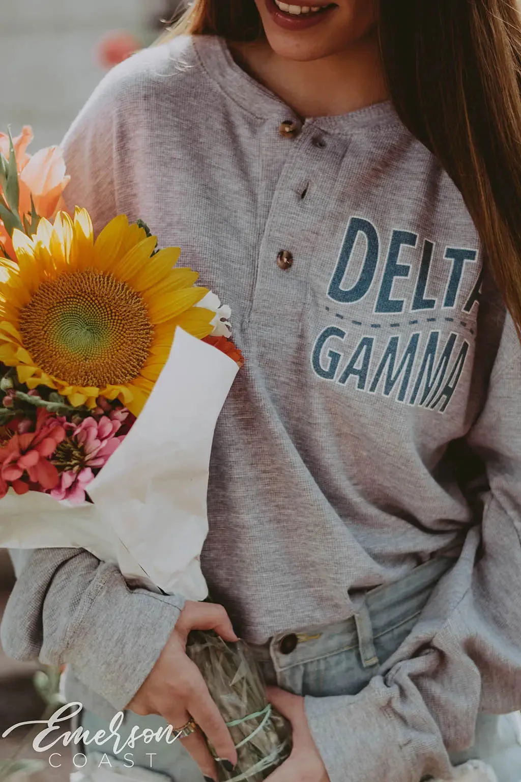 Delta Gamma Thermal Henley