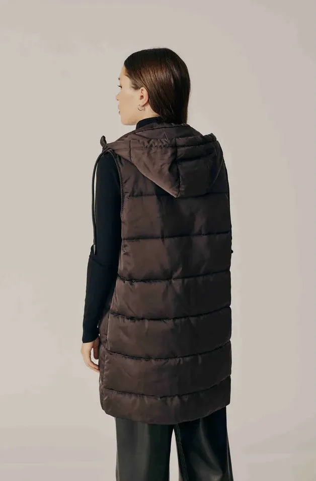 Deluc - Sambucus Mid Length Puffer Vest