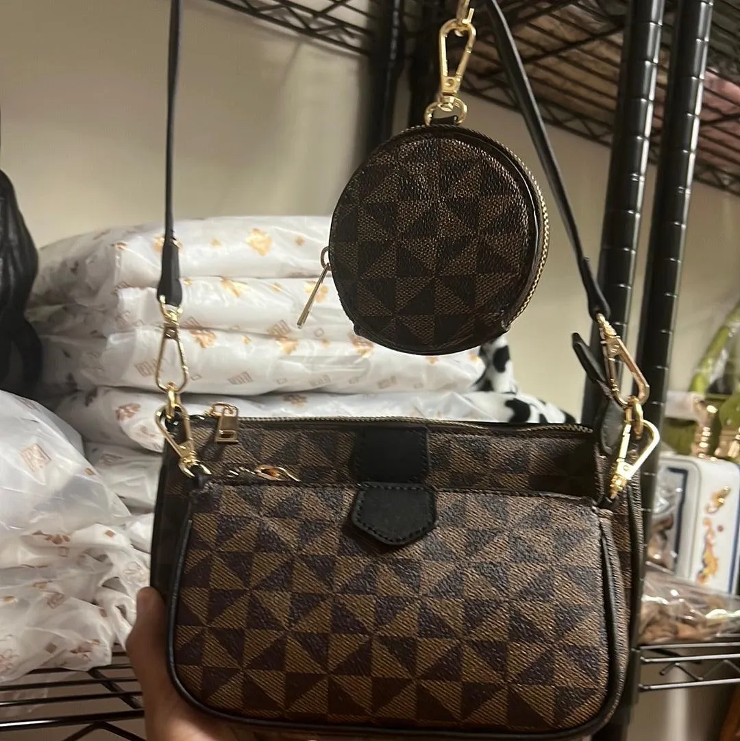 Deluxe 3 Piece Crossbody Set