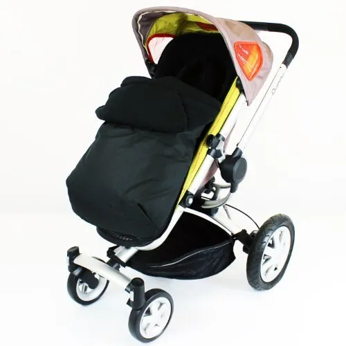 Deluxe Universal Footmuff & Headhugger - Black