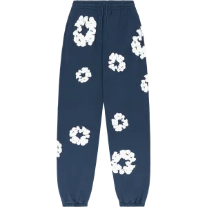 Denim Tears - The Cotton Wreath Sweatpants Navy