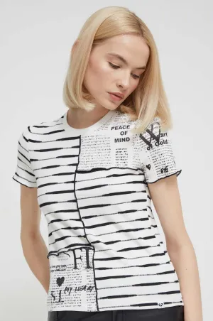 Desigual Patchwork Top