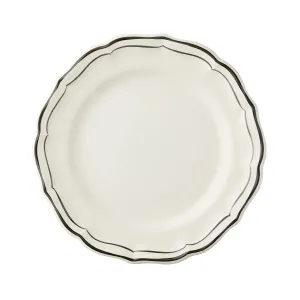 Dessert Plate Black Nets 22cm