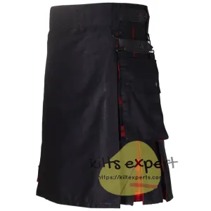 Detachable Pockets Stylish Hybird Kilt