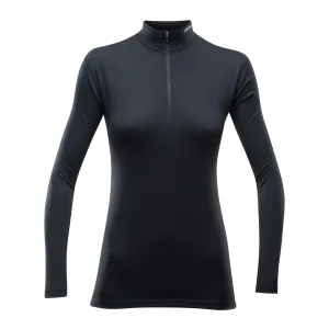 Devold Breeze Woman Half Zip Neck     Black | Buy Devold Breeze Woman Half Zip Neck     Black here | Outnorth