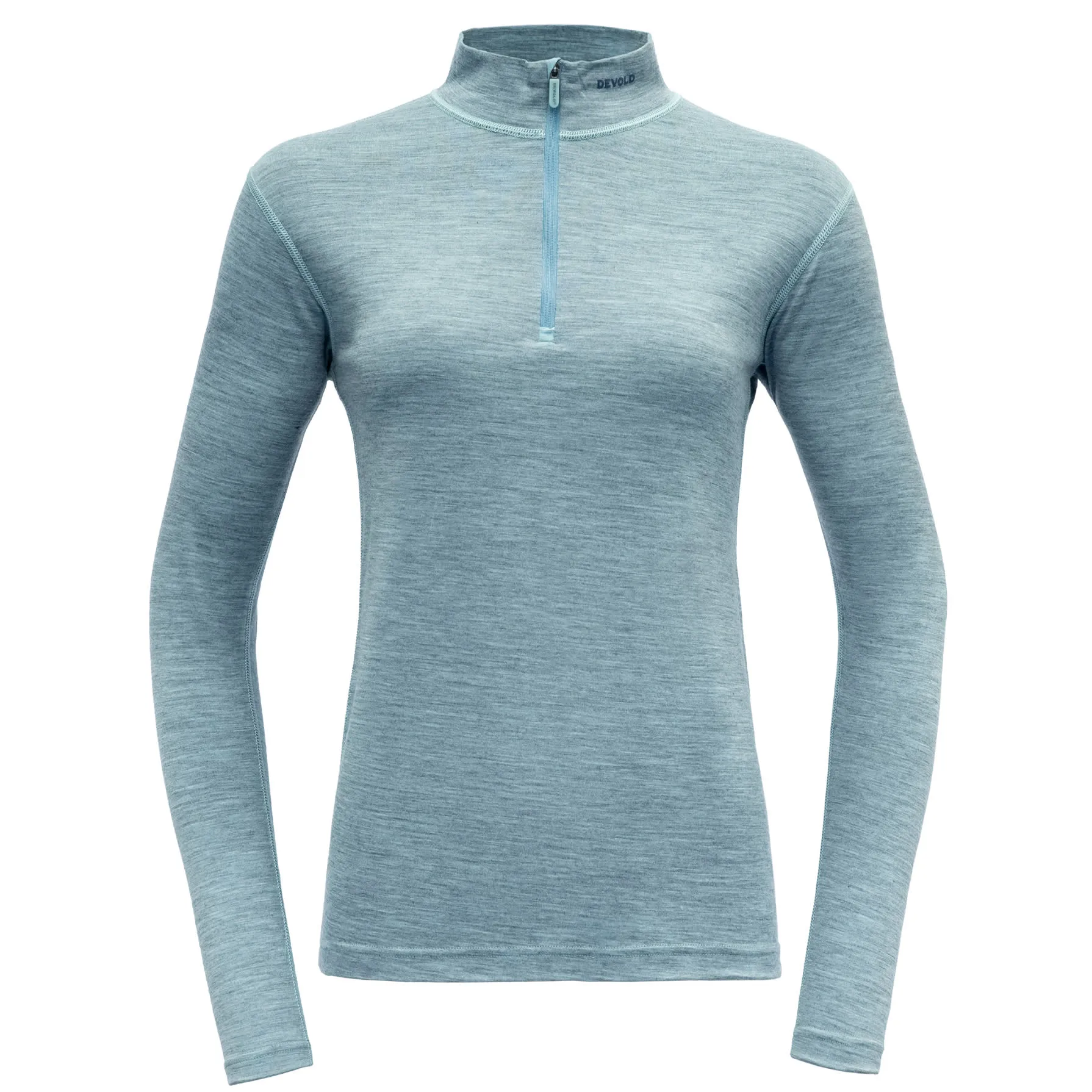 Devold Breeze Woman Half Zip Neck     Cameo Melange | Buy Devold Breeze Woman Half Zip Neck     Cameo Melange here | Outnorth