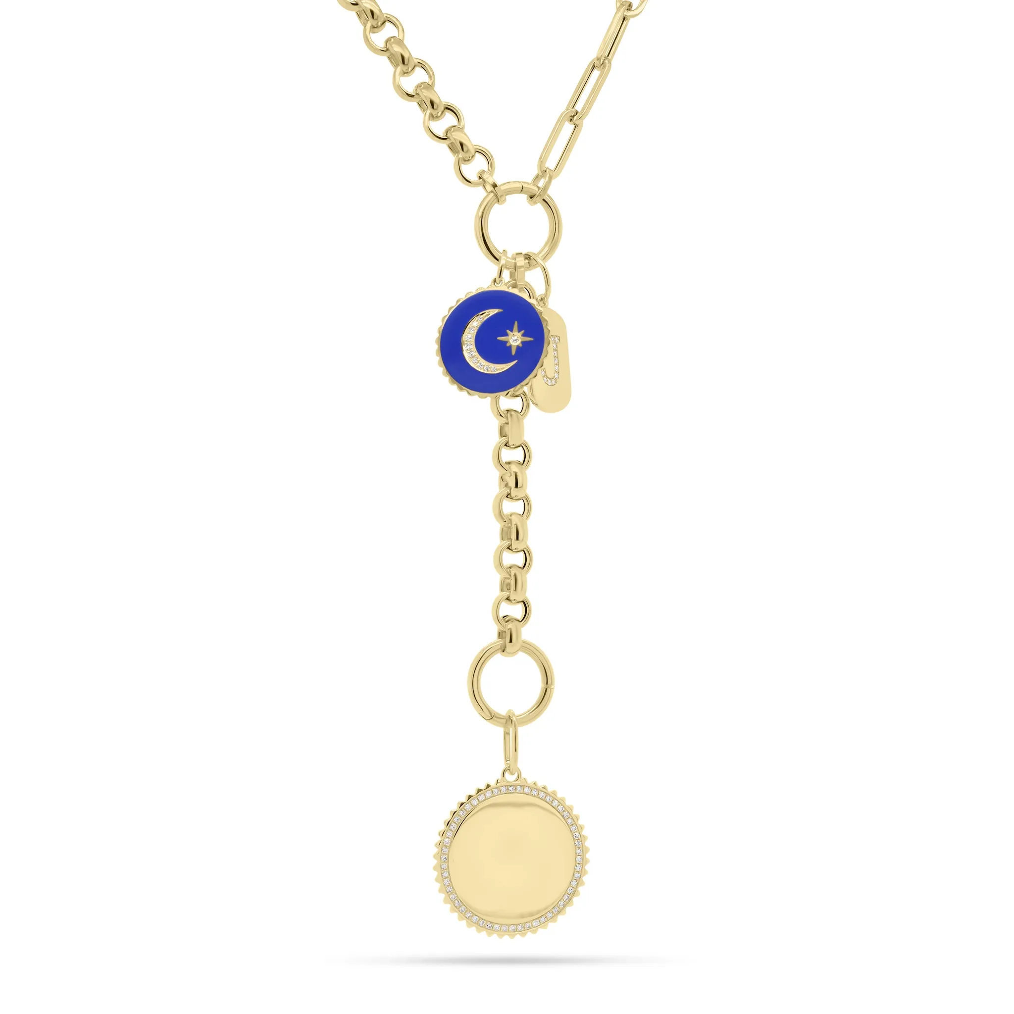 Diamond Initial Tag