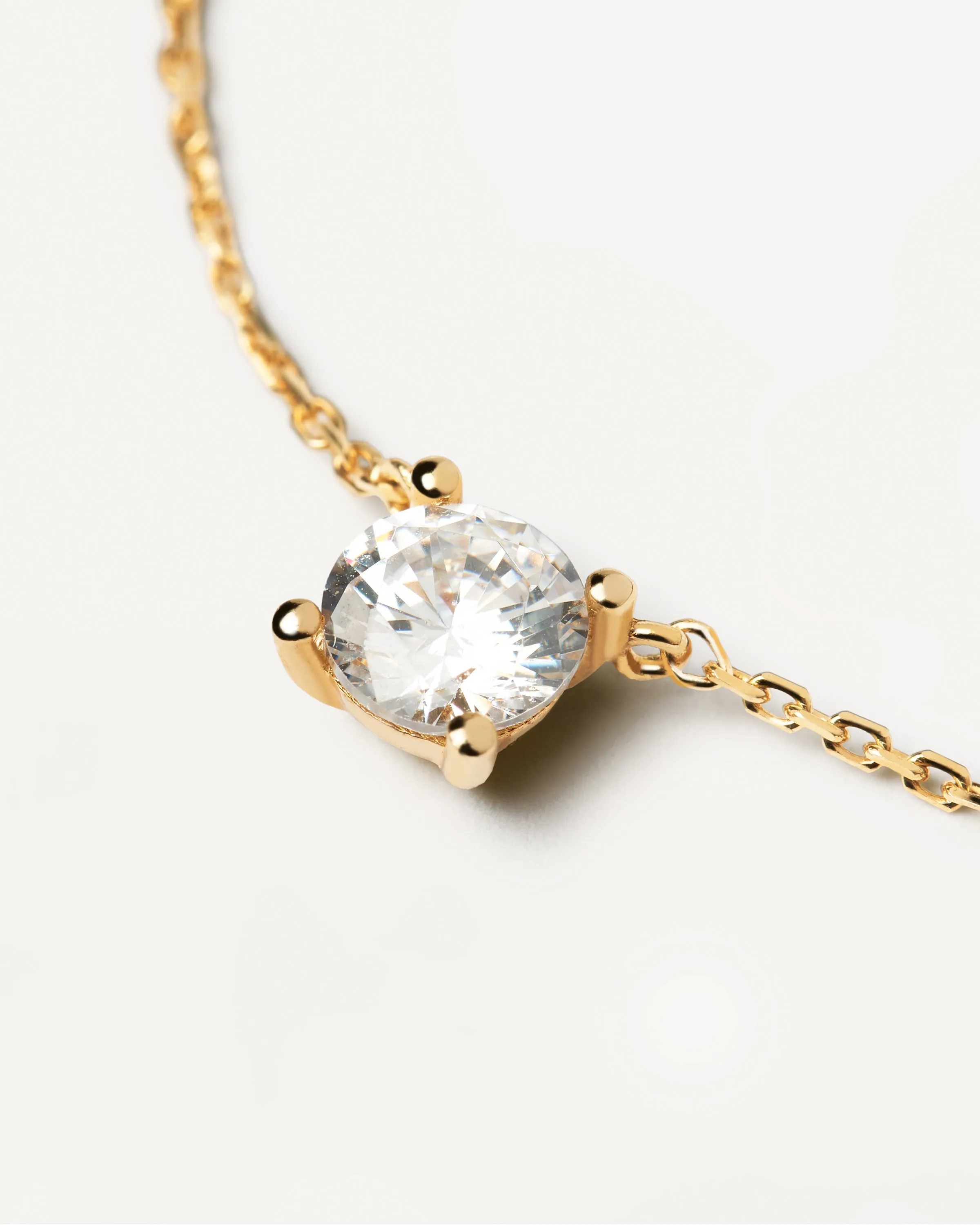 Diamonds and Gold Solitaire Supreme Necklace