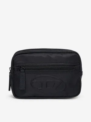 Diesel Kids Oval D Logo Belt Bag in Black (35cm)