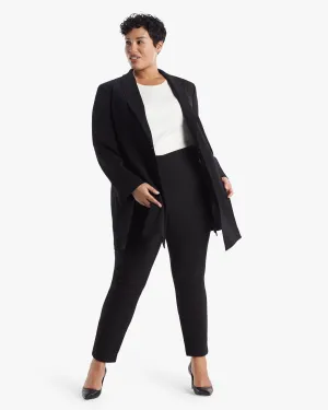 Dietrich Long Blazer | Black