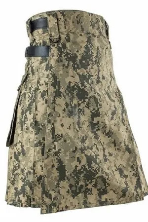 Digital Camo Utility Kilt