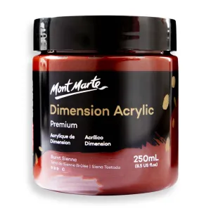 Dimension Acrylic Premium 250ml (8.5 US fl.oz) - Burnt Sienna