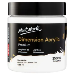 Dimension Acrylic Premium 250ml (8.5 US fl.oz) - Zinc White