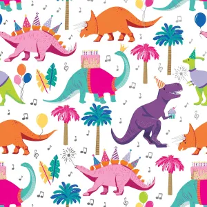 Dinosaur Party Birthday Gift Wrap