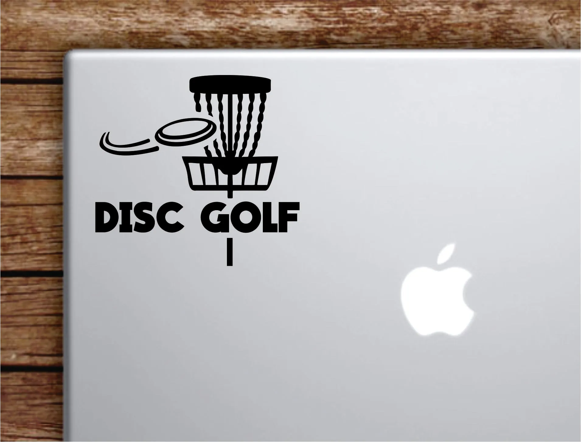 Disc Golf Basket V3 Laptop Wall Decal Sticker Vinyl Art Quote Macbook Apple Decor Car Window Truck Kids Baby Teen Inspirational Girls Boys Sports Innova Frisbee